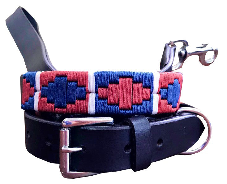 CORONEL SUAREZ Polo Dog Collar Lead Set